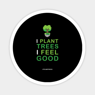 Cute Plant Trees Feel Good teamtrees Magnet